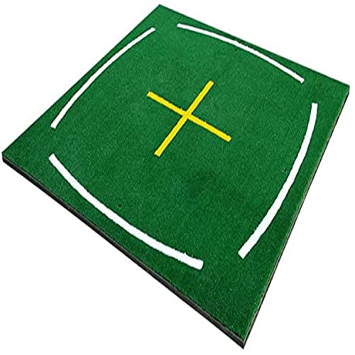 GolfBaysUK 1,5 m x 1,5 m lehrreiche Schlagmatte, professionelle Golfmatte – Vier Tee-Löcher, eines an jeder Kante, um eine Drehung um 90° zu ermöglichen, 20 mm Schaumstoffbasis, 15 mm Premium-Nylon GolfBaysUK 1,5 m x 1,5 m lehrreiche Schlagmatte, professionelle Golfmatte – Vier Tee-Löcher, eines an jeder Kante, um eine Drehung um 90° zu ermöglichen, 20 mm Schaumstoffbasis, 15 mm Premium-Nylon von Golf bays