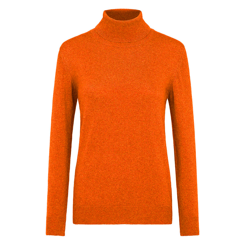 'Cashmere & Silk Co. Damen Rollkragen Pullover orange' 'Cashmere & Silk Co. Damen Rollkragen Pullover orange' von 'Golf und Günstig'