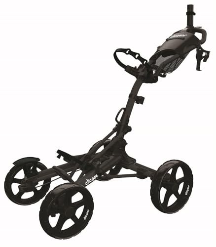 Clicgear Golf-Trolley Clicgear 8.0+, Unisex, silberfarben, UK-Einheitsgröße, Verstellbarer Schirmhalter Clicgear Deluxe, schwarz/grau Clicgear Golf-Trolley Clicgear 8.0+, Unisex, silberfarben, UK-Einheitsgröße, Verstellbarer Schirmhalter Clicgear Deluxe, schwarz/grau von Golfoy