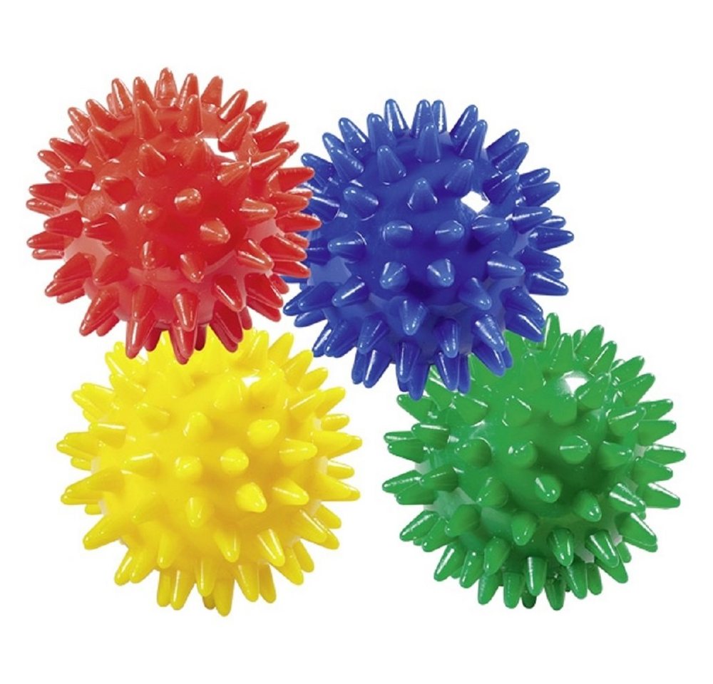 Gollnest & Kiesel Massageball ca ∅:5,5 cm Igelbälle Ball Greifübungen - Stimulierung Reflexzonen, 4-tlg. von Gollnest & Kiesel
