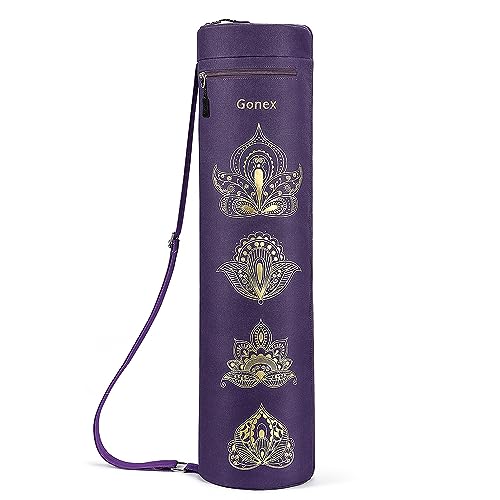 Gonex Yogatasche, Yogamatte Tasche Durchgehender Reißverschluss für Robuste wasserdichte Yogamatten-Tragetasche mit Verstellbarem Schultergurt Gonex Yogatasche, Yogamatte Tasche Durchgehender Reißverschluss für Robuste wasserdichte Yogamatten-Tragetasche mit Verstellbarem Schultergurt von Gonex