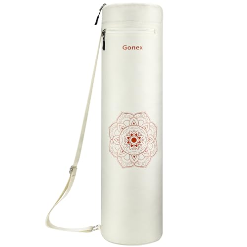 Gonex Yogatasche, Yogamatte Tasche Durchgehender Reißverschluss für Robuste wasserdichte Yogamatten-Tragetasche mit Wasserdichter Fachtasche für Nasse Handtücher Verstellbarem Schultergurt Gonex Yogatasche, Yogamatte Tasche Durchgehender Reißverschluss für Robuste wasserdichte Yogamatten-Tragetasche mit Wasserdichter Fachtasche für Nasse Handtücher Verstellbarem Schultergurt von Gonex