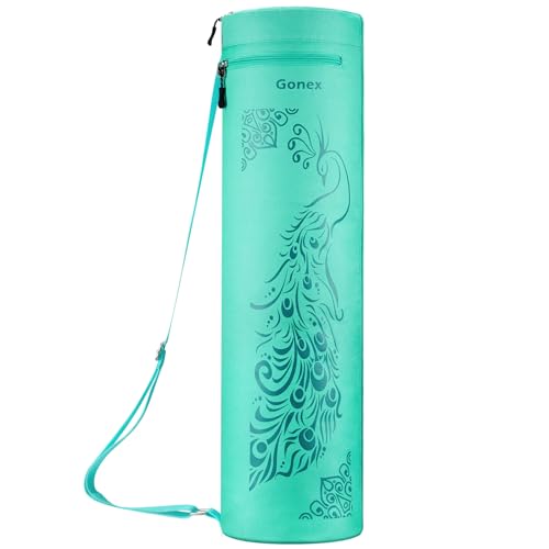 Gonex Yogatasche, Yogamatte Tasche Durchgehender Reißverschluss für Robuste wasserdichte Yogamatten-Tragetasche mit Wasserdichter Fachtasche für Nasse Handtücher Verstellbarem Schultergurt Gonex Yogatasche, Yogamatte Tasche Durchgehender Reißverschluss für Robuste wasserdichte Yogamatten-Tragetasche mit Wasserdichter Fachtasche für Nasse Handtücher Verstellbarem Schultergurt von Gonex