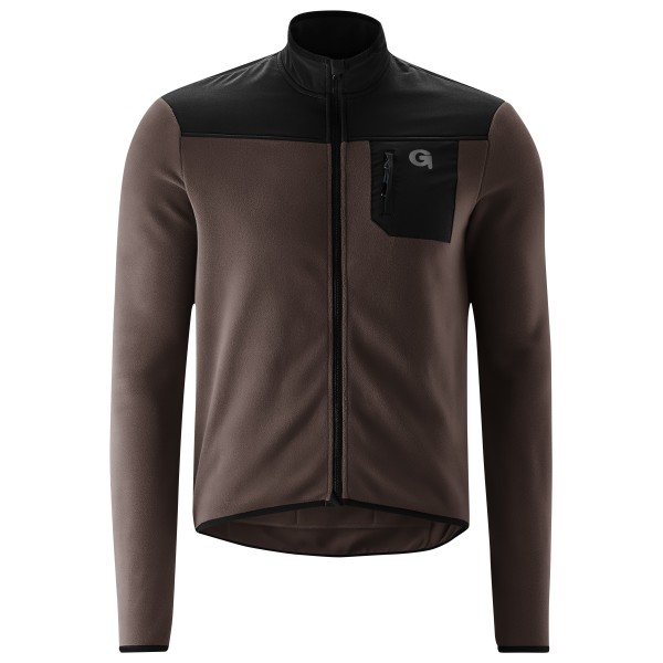 Gonso - Chisone L/S Full Zip - Radtrikot Gr 3XL schwarz/braun Gonso - Chisone L/S Full Zip - Radtrikot Gr 3XL schwarz/braun von Gonso