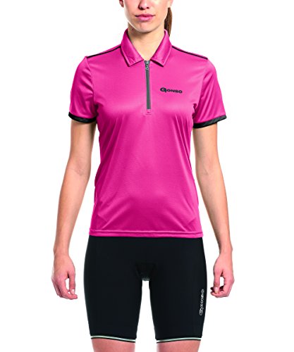 Gonso Damen Litha Da-Bike-Polo, Raspberry, 40 Gonso Damen Litha Da-Bike-Polo, Raspberry, 40 von Gonso