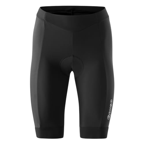 Gonso Fortuna, Kurze Damen Fahrradhose, Radtight mit Relax Gel Comfort Sitzpolster, Hohe Bewegungselastizität und Komfortbund, Enganliegende Passform, Schwarz, Gr. 46 Gonso Fortuna, Kurze Damen Fahrradhose, Radtight mit Relax Gel Comfort Sitzpolster, Hohe Bewegungselastizität und Komfortbund, Enganliegende Passform, Schwarz, Gr. 46 von Maier Sports