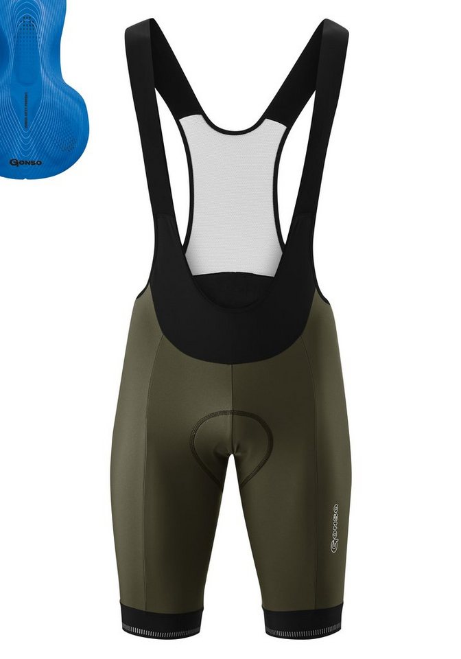 Gonso Fahrradhose SITIVO BIB Herren Radhose, innovatives Sitzpolster, Träger-Radlerhose, Tight Fit Gonso Fahrradhose SITIVO BIB Herren Radhose, innovatives Sitzpolster, Träger-Radlerhose, Tight Fit von Gonso
