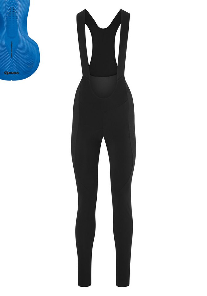 Gonso Fahrradhose SITIVO TI BIB W Damen Radhose, innovatives Sitzpolster, Träger-Radlerhose, Tight Fit Gonso Fahrradhose SITIVO TI BIB W Damen Radhose, innovatives Sitzpolster, Träger-Radlerhose, Tight Fit von Gonso