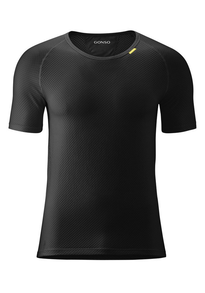 Gonso Funktionsshirt Base Shirt M Herren Fahrrad-Unterhemd, elastisch und atmungsaktiv Rundhals Radshirt Gonso Funktionsshirt Base Shirt M Herren Fahrrad-Unterhemd, elastisch und atmungsaktiv Rundhals Radshirt von Gonso