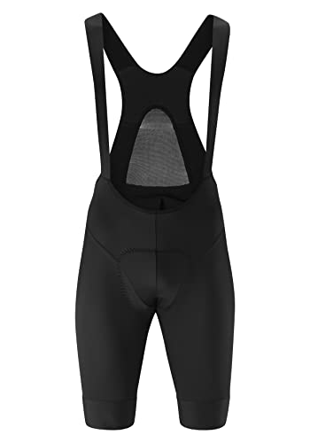 Gonso Herren Radlerhose mit Träger Canezza M, Fahrradhose gepolstert, Fahrrad Trägerhose mit Polster, Radhose, Schwarz, XL Gonso Herren Radlerhose mit Träger Canezza M, Fahrradhose gepolstert, Fahrrad Trägerhose mit Polster, Radhose, Schwarz, XL von Gonso