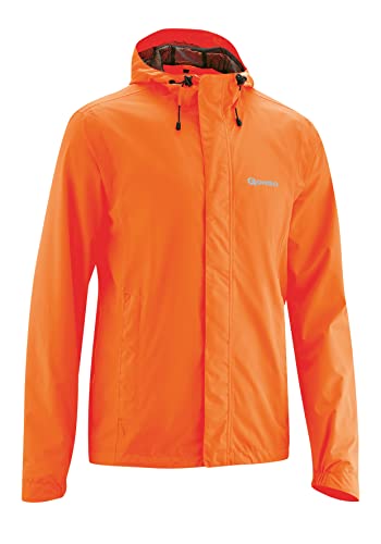 Gonso Save Light, Herren Fahrradjacke, Wasserdichte Regenjacke, Wasserdicht bis 10.000 mm & winddicht, G-Tex, 2-Lagenlaminat & getapte Nähte, Weite Passform, PFC-frei, Orange, Gr. 4XL Gonso Save Light, Herren Fahrradjacke, Wasserdichte Regenjacke, Wasserdicht bis 10.000 mm & winddicht, G-Tex, 2-Lagenlaminat & getapte Nähte, Weite Passform, PFC-frei, Orange, Gr. 4XL von Gonso