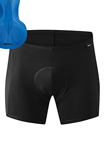 Gonso Sitivo U M, Herren Fahrradunterhose, Passt unter alle Rad-Shorts, Tights mit Sitivo Blue Sitzpolster mit Poron-Elementen, Enganliegende Passform, Schwarz/Blau, Gr. 3XL Gonso Sitivo U M, Herren Fahrradunterhose, Passt unter alle Rad-Shorts, Tights mit Sitivo Blue Sitzpolster mit Poron-Elementen, Enganliegende Passform, Schwarz/Blau, Gr. 3XL von Maier Sports