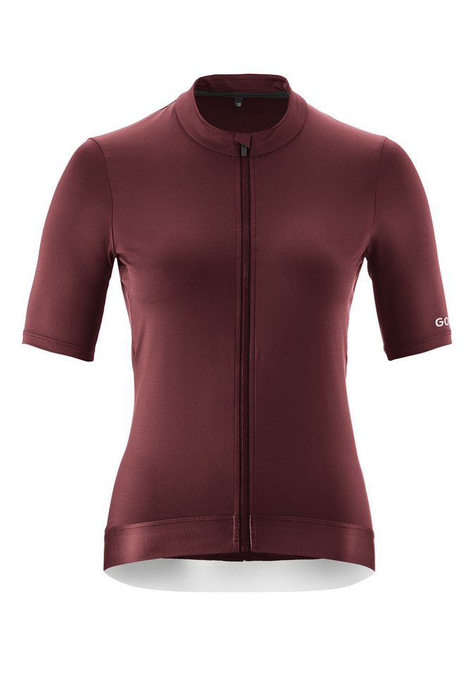 Gonso Radtrikot Road Jersey W Damen Fahrradtrikot kurzarm, Full-Zip Trikot, Rückentasche, Slim Fit Gonso Radtrikot Road Jersey W Damen Fahrradtrikot kurzarm, Full-Zip Trikot, Rückentasche, Slim Fit von Gonso