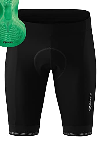 Gonso Sitivo M, Kurze Herren Fahrradhose, Mit Sitivo Green Comfort Sitzpolster, Hohe Bewegungselastizität und Antirutsch-Silikon-Beingummi, Enganliegende Passform, Schwarz, Gr. L Gonso Sitivo M, Kurze Herren Fahrradhose, Mit Sitivo Green Comfort Sitzpolster, Hohe Bewegungselastizität und Antirutsch-Silikon-Beingummi, Enganliegende Passform, Schwarz, Gr. L von Gonso