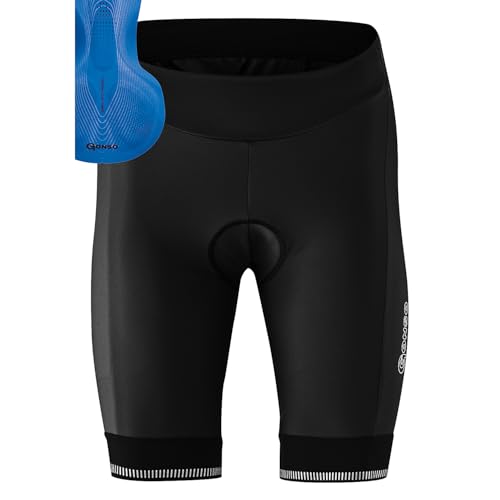 Gonso Sitivo W, Kurze Damen Fahrradhose, Mit Sitivo Blue Comfort Sitzpolster, Hohe Bewegungselastizität und Antirutsch-Silikon-Beingummi, Enganliegende Passform, Schwarz, Gr. 44 Gonso Sitivo W, Kurze Damen Fahrradhose, Mit Sitivo Blue Comfort Sitzpolster, Hohe Bewegungselastizität und Antirutsch-Silikon-Beingummi, Enganliegende Passform, Schwarz, Gr. 44 von Gonso