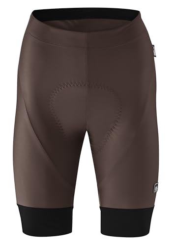 Gonso SQlab GO W, Damen Fahrradhose, Tights mit ergonomischem SQlab Sitzpolster, Innovative Schnittführung ohne Seitennaht, Enganliegende Passform, Braun, Gr. 38 Gonso SQlab GO W, Damen Fahrradhose, Tights mit ergonomischem SQlab Sitzpolster, Innovative Schnittführung ohne Seitennaht, Enganliegende Passform, Braun, Gr. 38 von Gonso