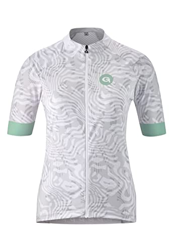 Gonso Scalette Kurzarm Full-Zip Fahrradtrikot Damen weiß Gonso Scalette Kurzarm Full-Zip Fahrradtrikot Damen weiß von Gonso