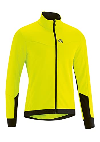 Gonso Silves Softshell Jacke Herren gelb Größe 6XL 2021 wasserdichte Jacke von Gonso