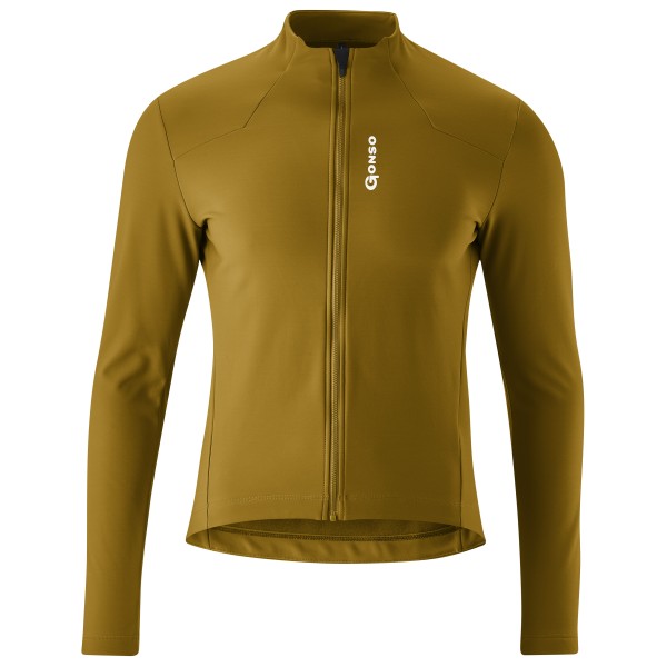 Gonso - Sitivo Trikot Therm - Radtrikot Gr 4XL braun von Gonso