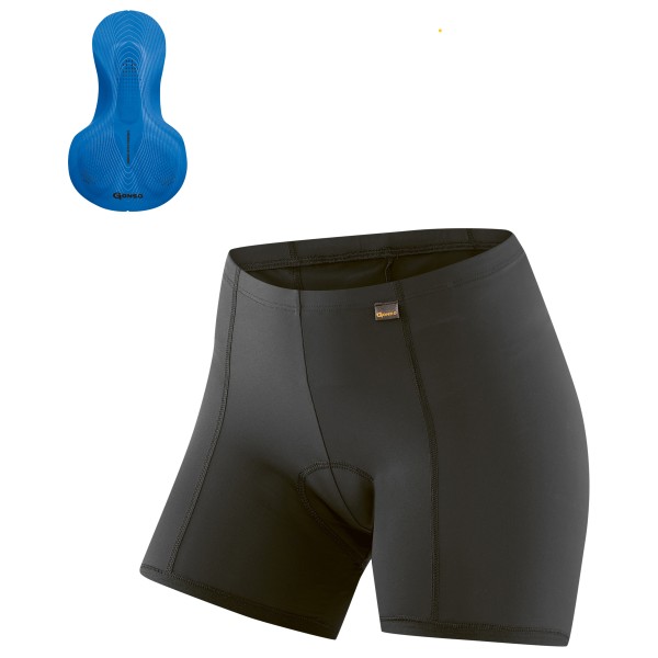 Gonso - Women's Sitivo Blue Underwear - Radhose Gr 34;36;38;40;42;44;46;48;50;52 schwarz/grau von Gonso