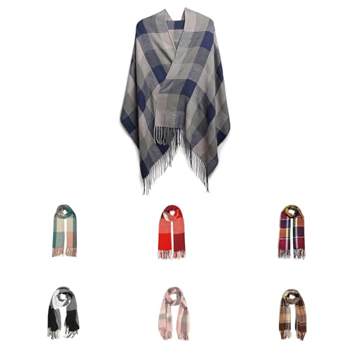 Good Nite Schal Damen Herren Winter Herbst Schals & TüCher Für Kuschelig Flauschig Festlich Großer Karo Warm Weich Scarf Nüchtern und Stilvoll(Grau,200x60cm) Good Nite Schal Damen Herren Winter Herbst Schals & TüCher Für Kuschelig Flauschig Festlich Großer Karo Warm Weich Scarf Nüchtern und Stilvoll(Grau,200x60cm) von Good Nite