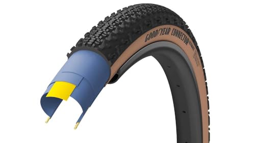 GOODYEAR Unisex-Adult 305657170 Cop.700x35 Transit Tour Shell Adulto, NEUTRO, Taglia Unica 700X40 STECKER ULT.TUB C, Schwarz, One Size von Goodyear