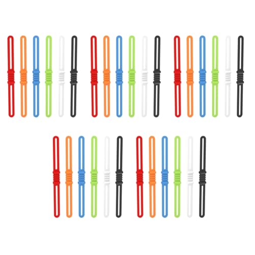 Goorvoucs Fahrrad-Silikonbänder, Mountainbike-Kabelbinder, Fahrradzubehör, Fahrradausrüstungsteile von Goorvoucs