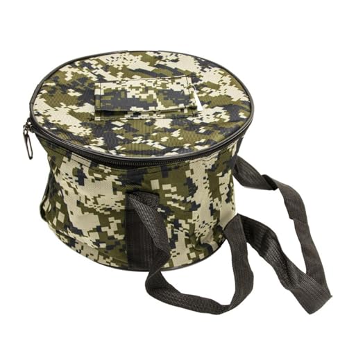 Goowafur Angelgerät-Organizer-Tasche, Angeltasche, Tackle-Aufbewahrung, Angelbox, Organizer-Tasche, Outdoor-Angel-Schulterrucksack für Salzwasser- oder Süßwasserangeln von Goowafur