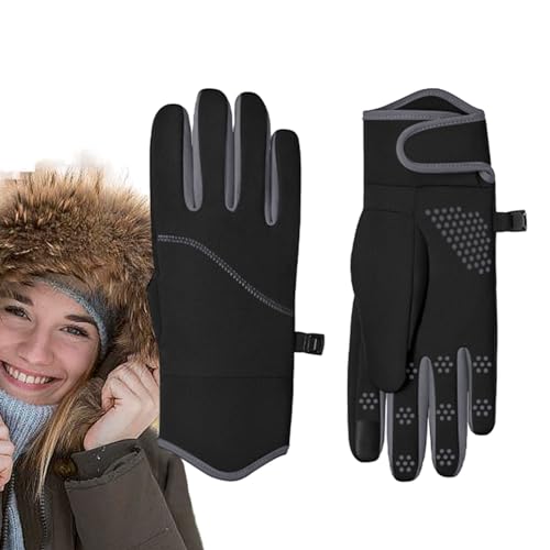 Goowafur Motorradhandschuhe Touchscreen - Handschuhe für kaltes Wetter,Wind- und wasserdichte Motorradhandschuhe für Herren, Motorradzubehör für Dirtbike-Handschuhe von Goowafur