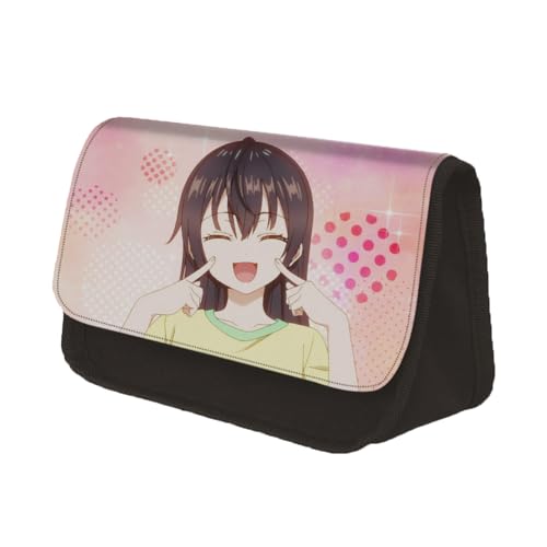 Anime-Federmäppchen, Maria Mikhailovna Kujou Mäppchen Reißverschluss Tasche, Große Kapazität Briefpapier Pouch Stifte Etui Mäppchen für Student Teen Boy Girl von Gooyeh