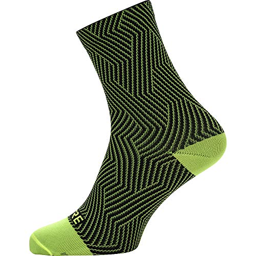 GORE WEAR Damen Drive Jacke Socken Mittellang, Neon Yellow/Black, 41-43 EU von GORE WEAR