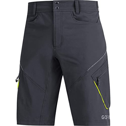 GORE WEAR Herren C3 Trail Shorts, Black, L EU von GORE WEAR