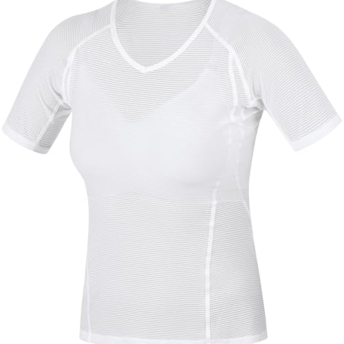 GORE WEAR M Damen Kurzarm Unterhemd, 38, Weiß von GORE WEAR