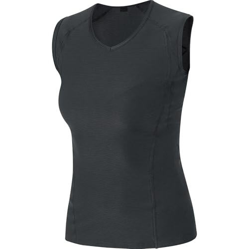 GOREWEAR Damen D Bl Shirt Ärmellos, Schwarz, 34 EU von GORE WEAR