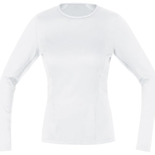 GORE WEAR Damen D Bl Shirt Langarm, Weiß, 34 EU von GORE WEAR