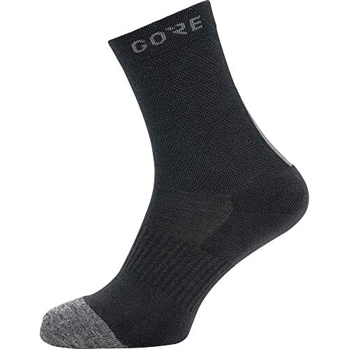 GORE WEAR Unisex Thermo Socken mittellang, black/graphite grey, 41-43 EU von GORE WEAR