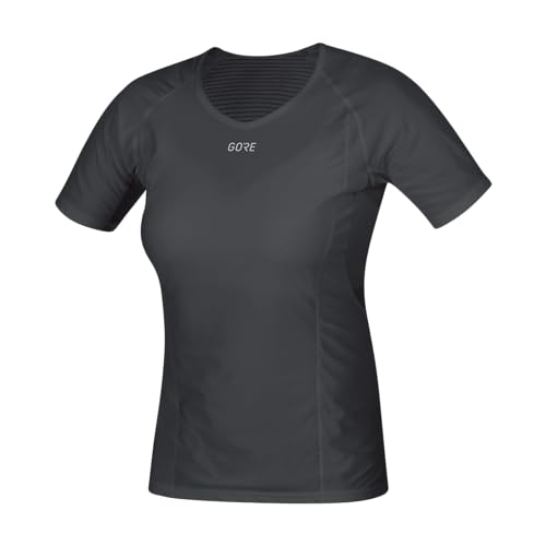 GORE WEAR Damen M Windstopper Base Layer Shirt, Schwarz, 36 EU von GORE WEAR