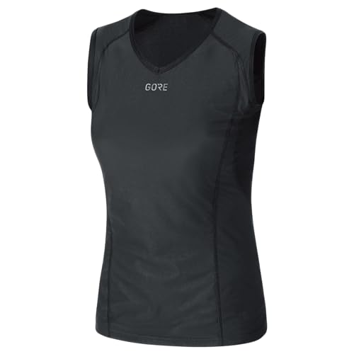 GORE WEAR Damen Windstopper® Base Layer Shirt Ärmellos, Schwarz, 36 EU von GORE WEAR