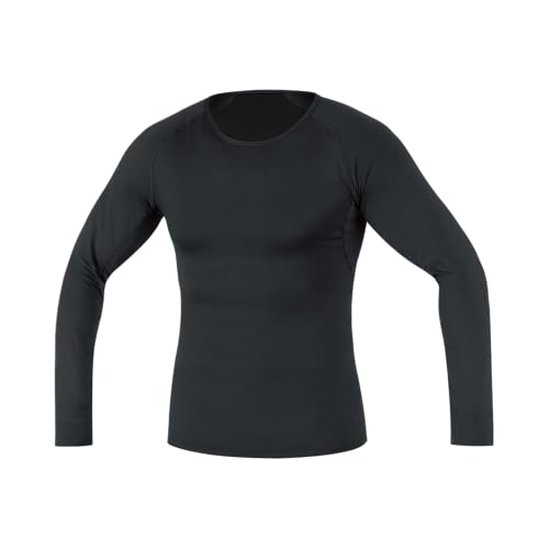 GORE Wear Atmungsaktives Herren Thermo-Unterzieh-Shirt, GORE M Base Layer Thermo Long Sleeve Shirt, XL, Schwarz, 100318 von GORE WEAR