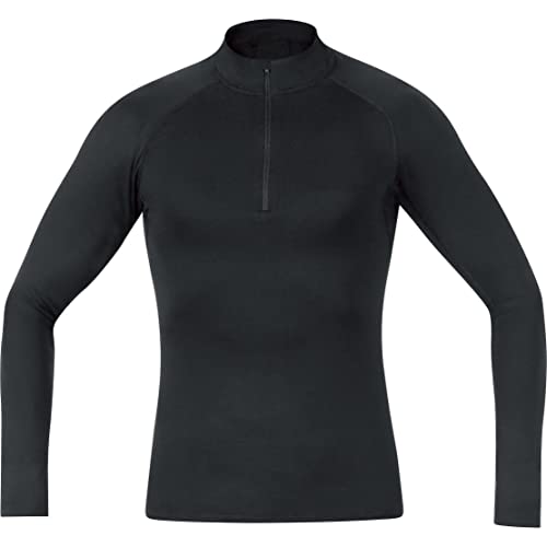 GORE WEAR Herren M Base Layer Thermo Stehkragenshirt, Schwarz, M EU von GORE WEAR