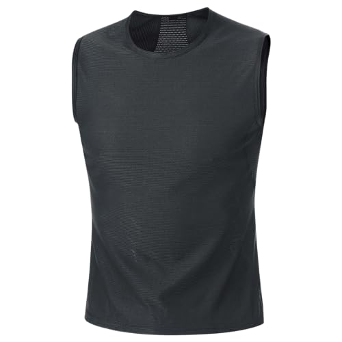 GORE WEAR Herren Bl Shirt Ärmellos, Schwarz, L EU GORE WEAR Herren Bl Shirt Ärmellos, Schwarz, L EU von GORE WEAR