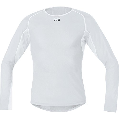 GOREWEAR M GORE® WINDSTOPPER® Base Layer Thermo Shirt Langarm, Light Grey/White, S GOREWEAR M GORE® WINDSTOPPER® Base Layer Thermo Shirt Langarm, Light Grey/White, S von GORE WEAR