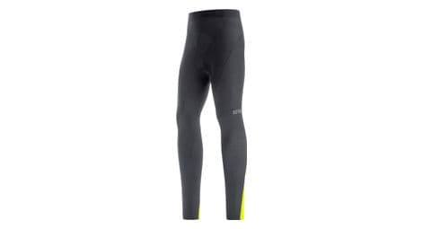 gore wear c3 thermo lange strumpfhose schwarz fluo gelb von Gore Wear