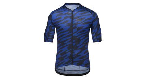 gore wear spirit organic camo short sleeve trikot blau gore wear spirit organic camo short sleeve trikot blau von Gore Wear