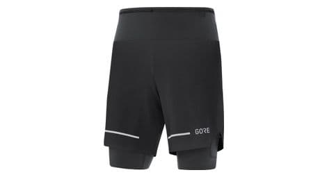 gore wear ultimate 2 in 1 shorts schwarz von Gore Wear