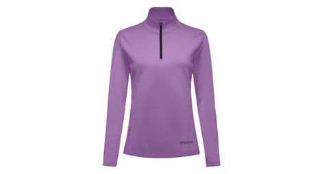 langarm trikot women gore wear 1 4 zip everyday violet von Gore Wear