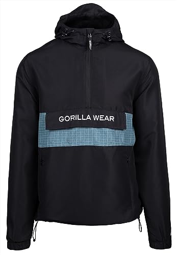 Gorilla Wear Bolton Windbreaker - Black, blacks, M von Gorilla Wear