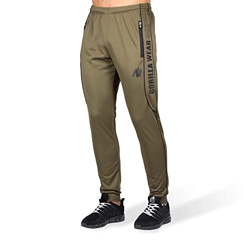 Gorilla Wear Branson Pants - Bodybuilding und Fitness Bekleidung für Herren, grün, S Gorilla Wear Branson Pants - Bodybuilding und Fitness Bekleidung für Herren, grün, S von Gorilla Wear