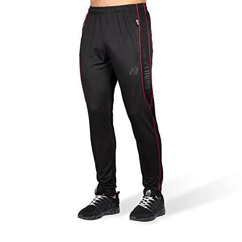 Gorilla Wear Branson Pants - Bodybuilding und Fitness Bekleidung für Herren, rot, L von Gorilla Wear