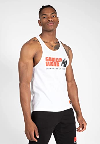 Gorilla Wear Herren CLASSIC Tank Top, weiß, XXL Gorilla Wear Herren CLASSIC Tank Top, weiß, XXL von Gorilla Wear